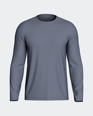 Langarm-T-Shirt für Herren aus Lyocell-Baumwolle
