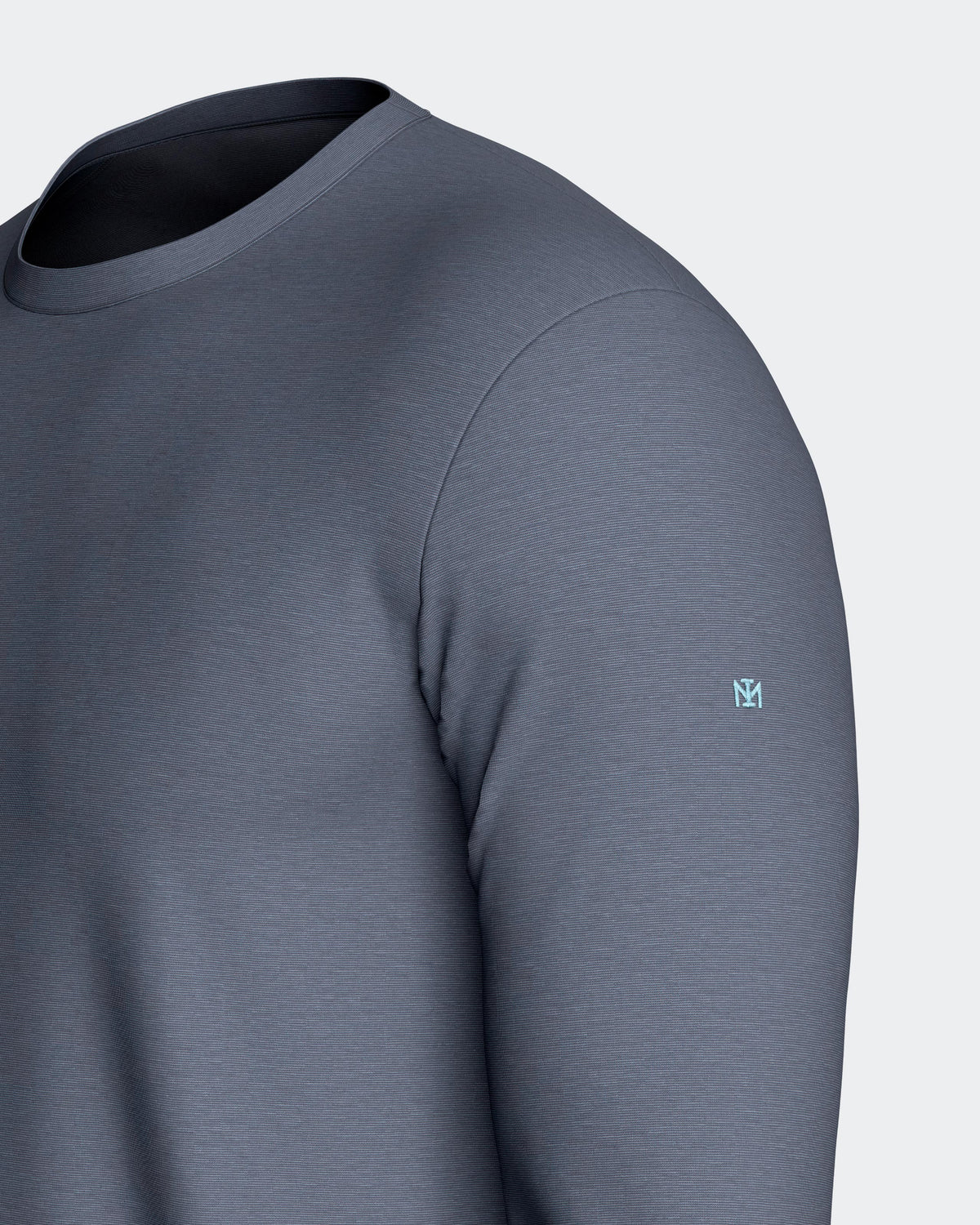 Langarm-T-Shirt für Herren aus Lyocell-Baumwolle