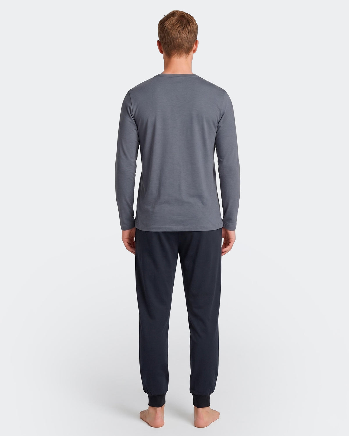 Langer Pyjama für Herren aus Lyocell