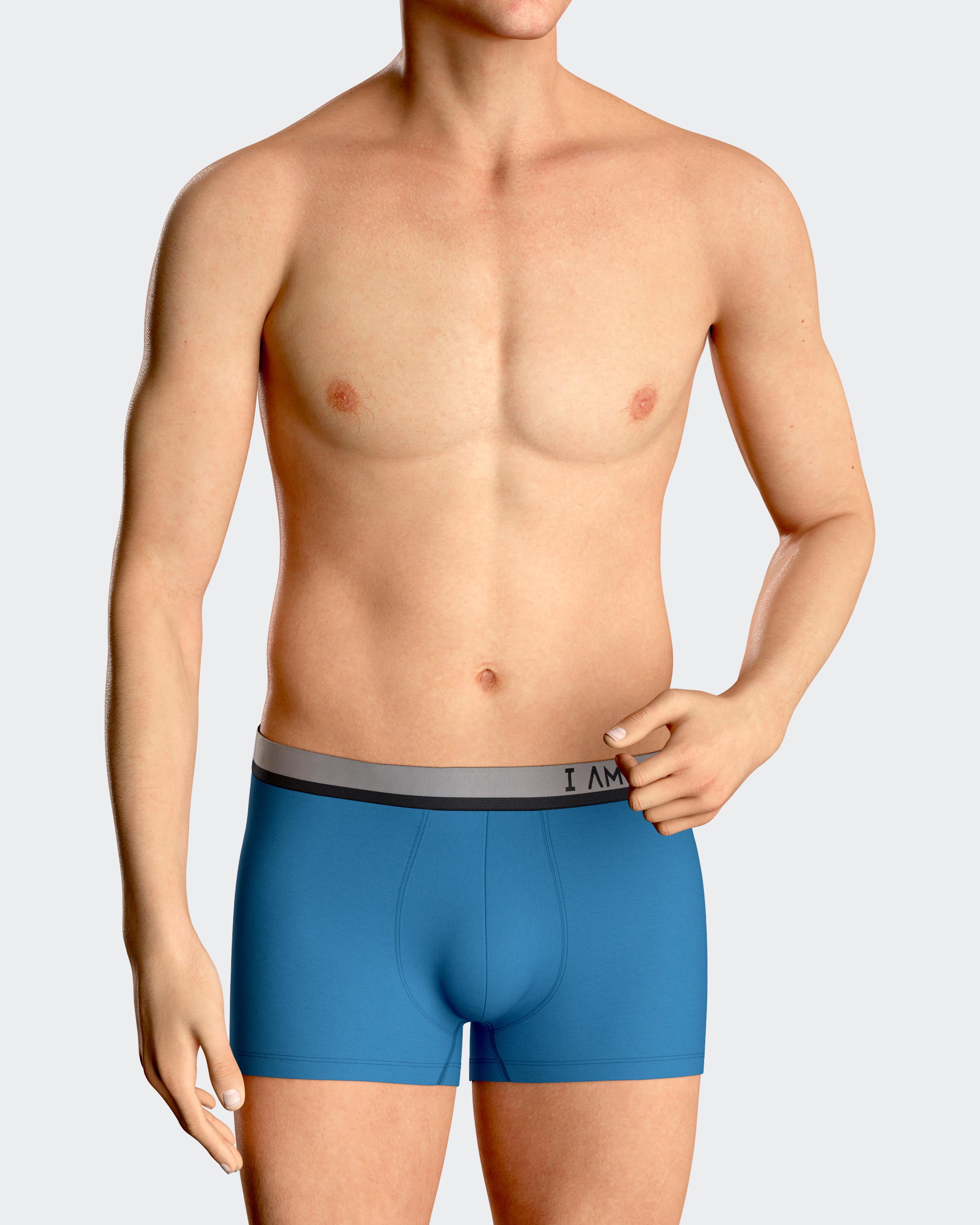 Pack of 2 men's boxers in Lyocell