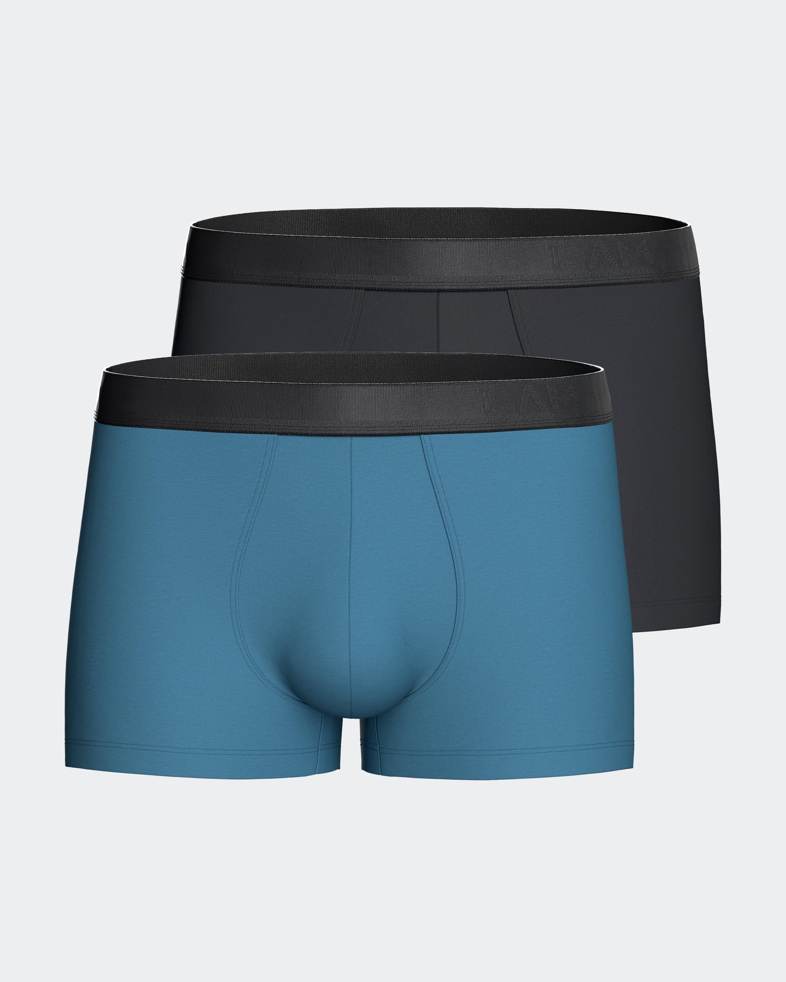Pack of 2 men's boxers in Lyocell