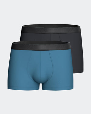 Pack of 2 men's boxers in Lyocell