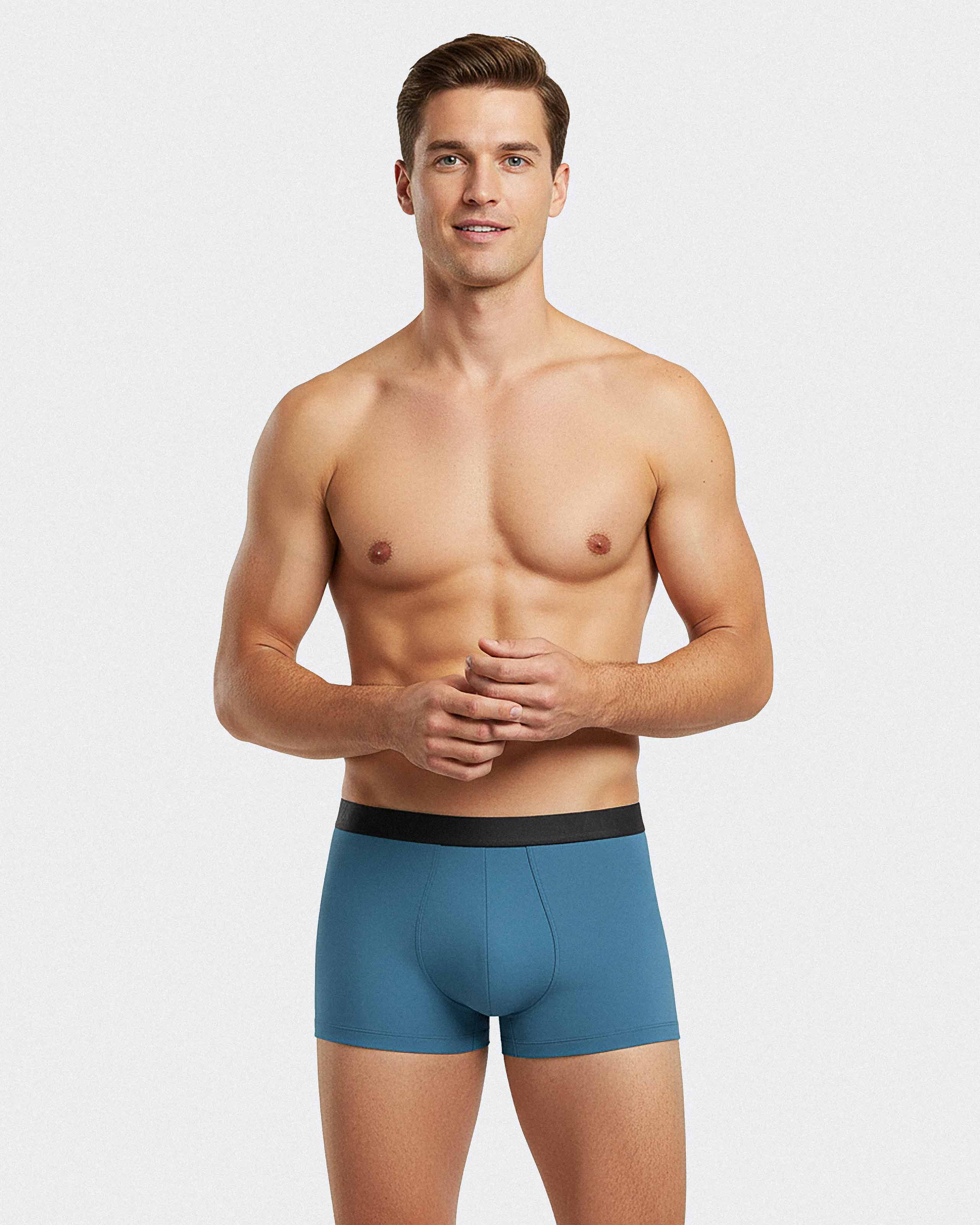 Pack of 2 men's boxers in Lyocell