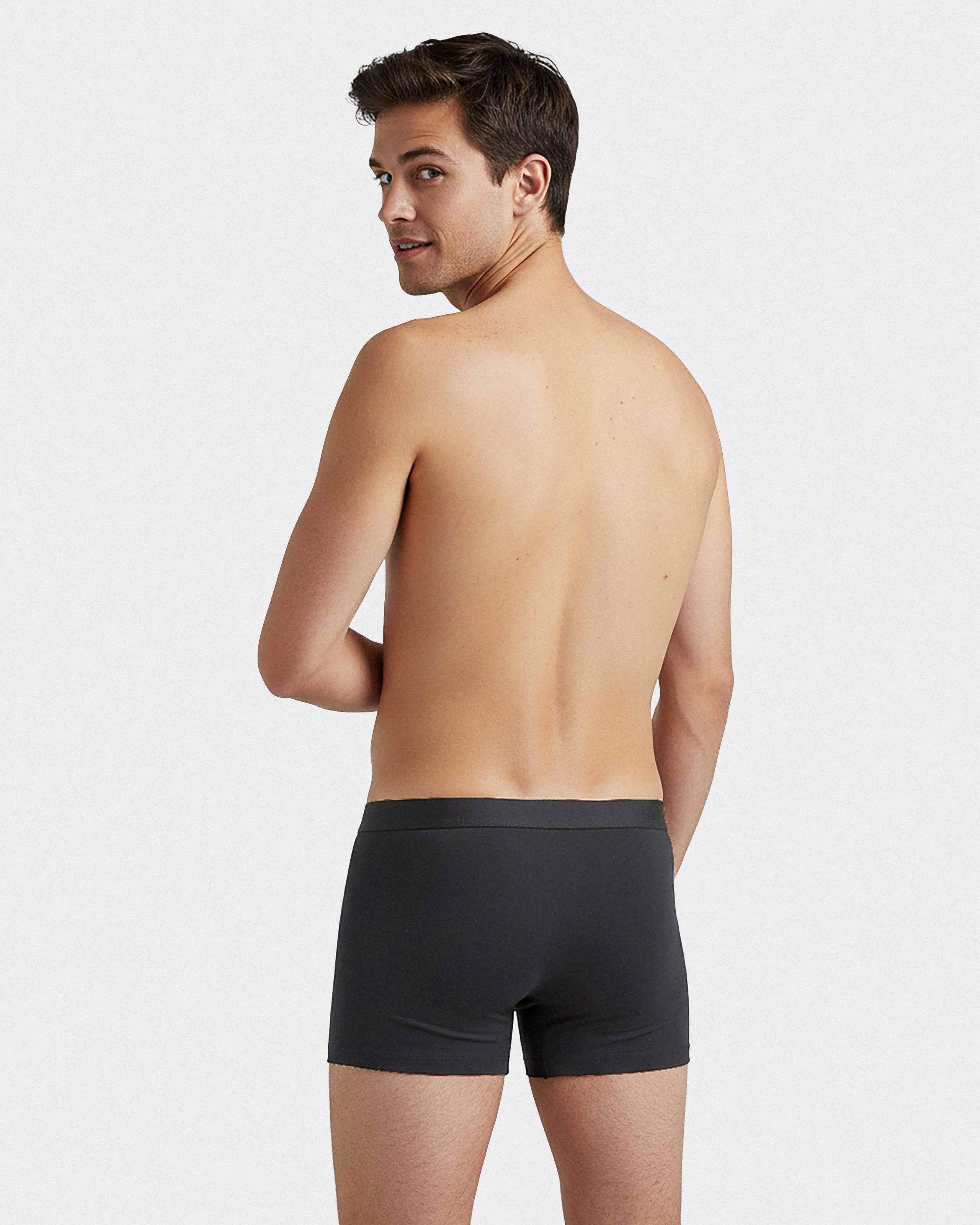 Pack of 2 men's boxers in Lyocell
