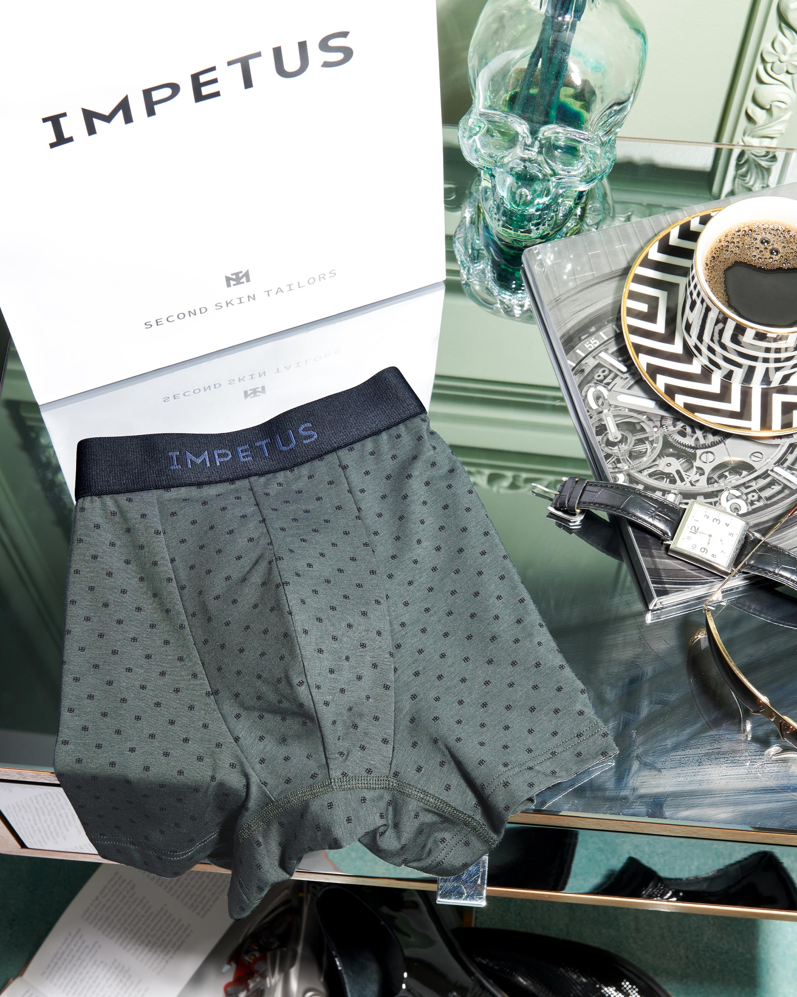 Pack 2 boxers de homem em Algodão Modal