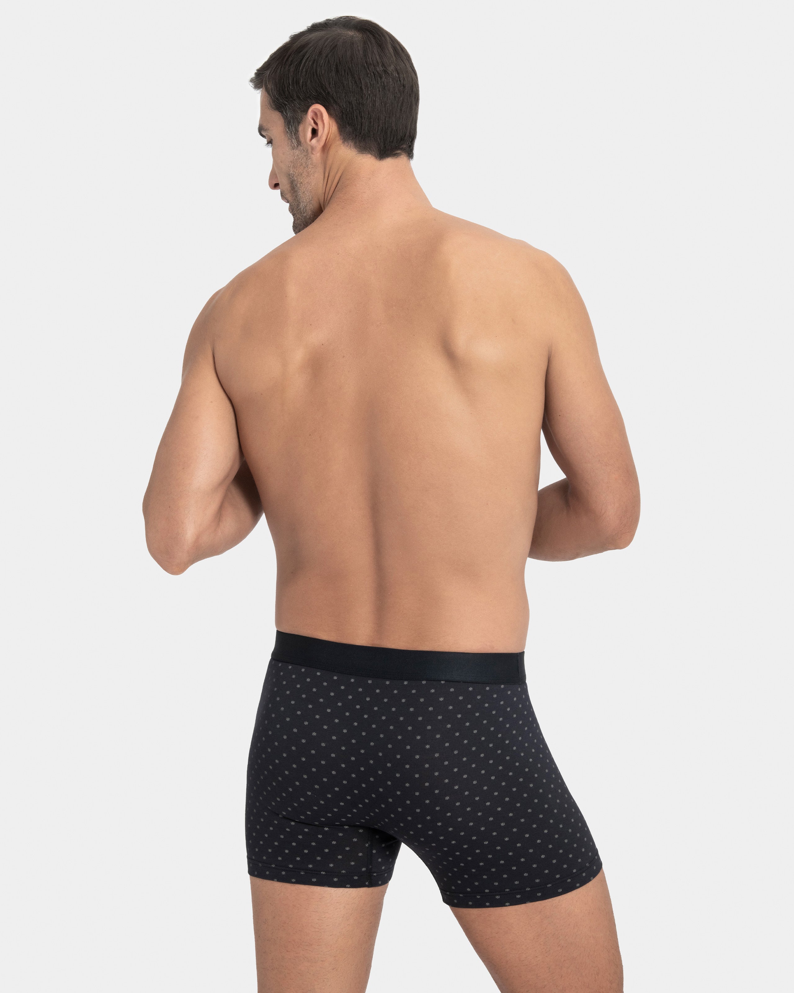 Pack 2 boxers de homem em Algodão Modal