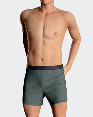 Men's button boxershort in modal