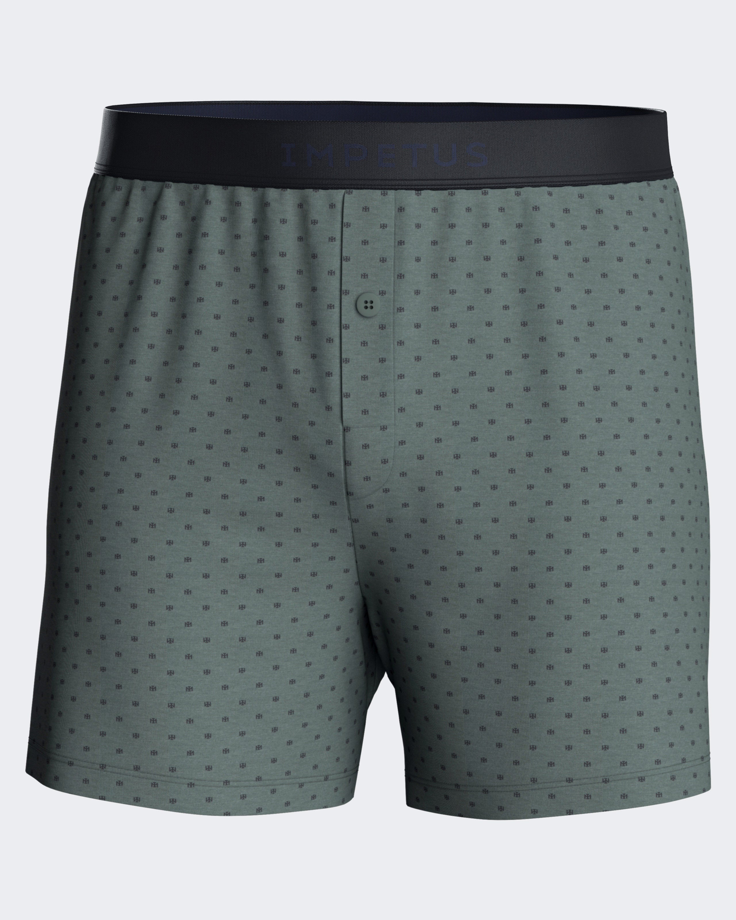 Boxershort com botão de homem em Modal