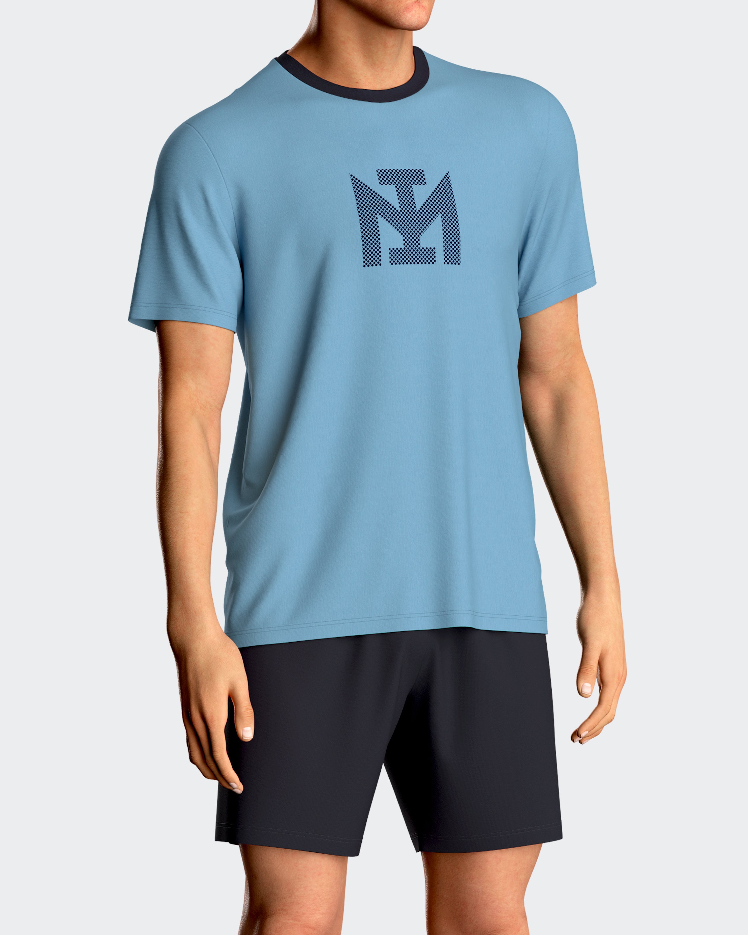 Short Man's Pyjamas in cotton