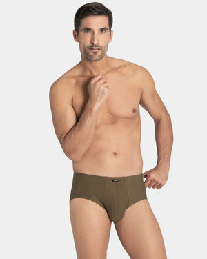 Pack of two man's briefs in cotton Modal