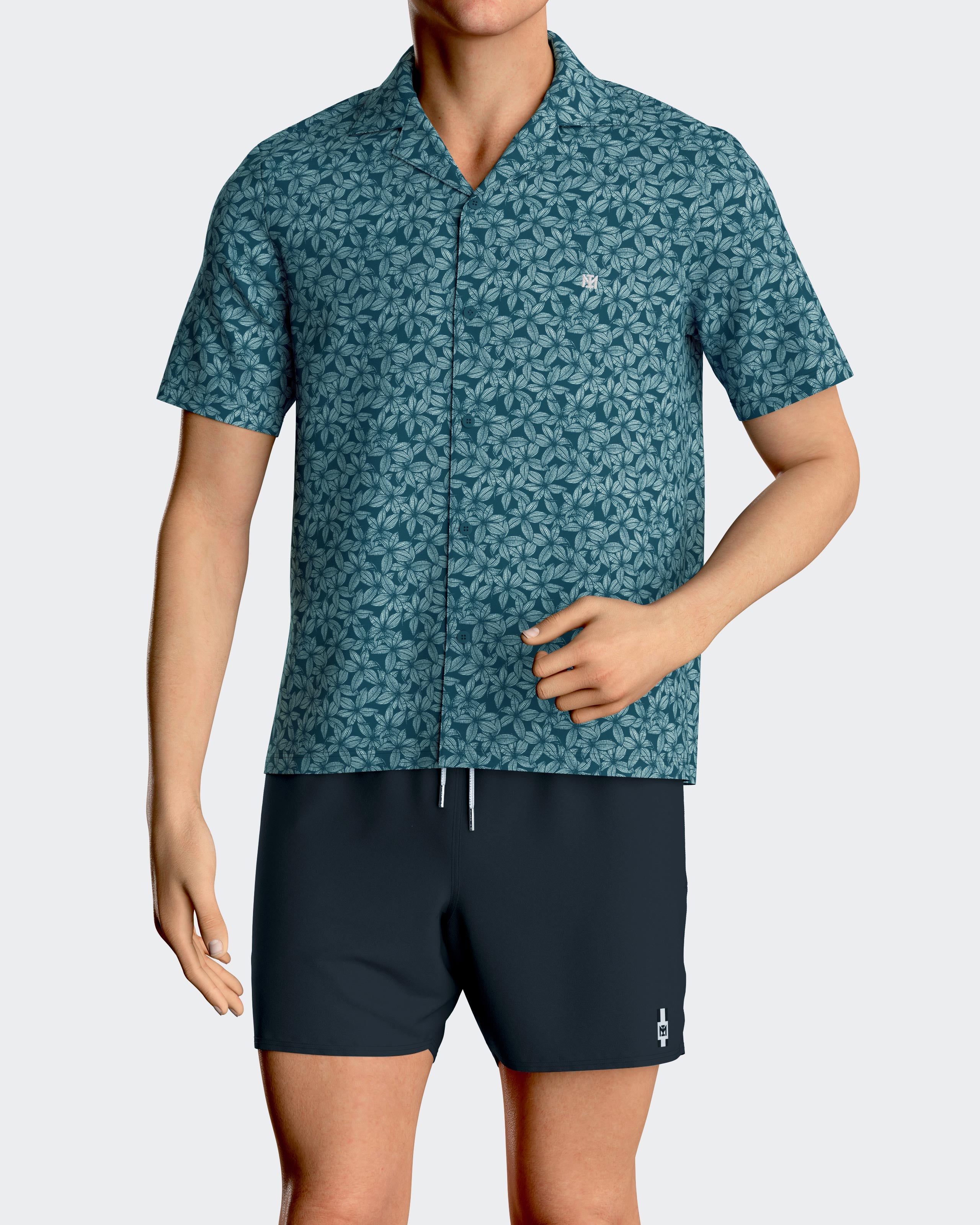 Printed Short-sleeved shirt