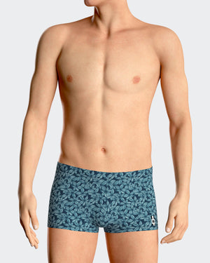 Swim Boxer tropical print