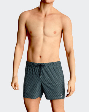 Swim Shorts geometric print