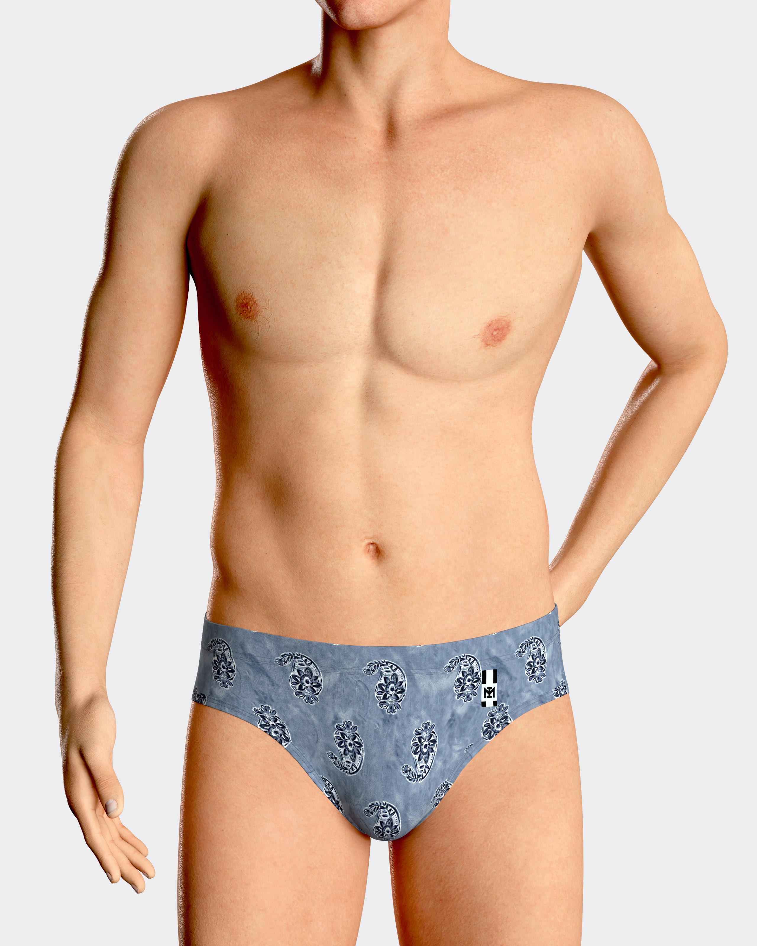 Swim Brief Paisley print