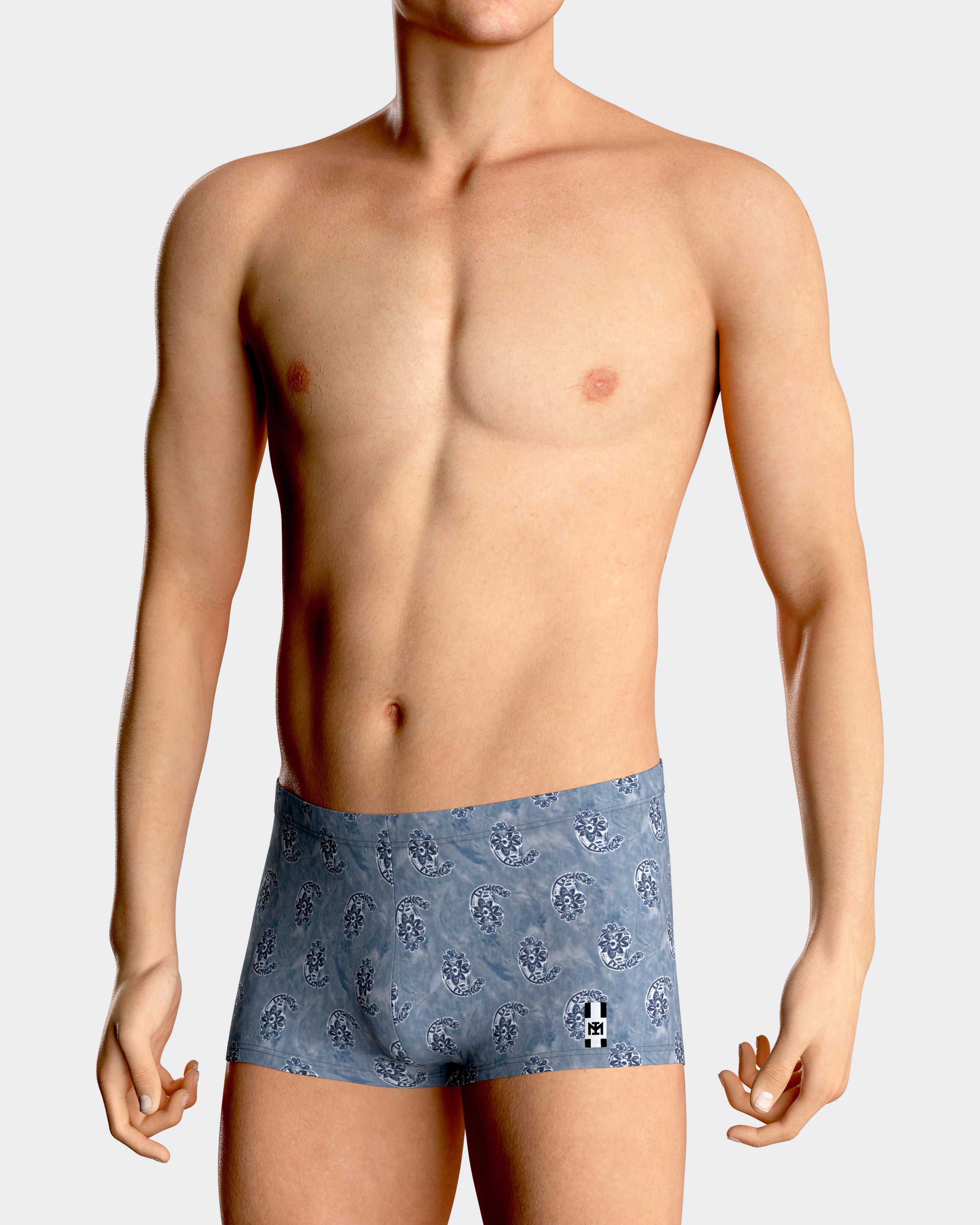 Swim Boxer Paisley print