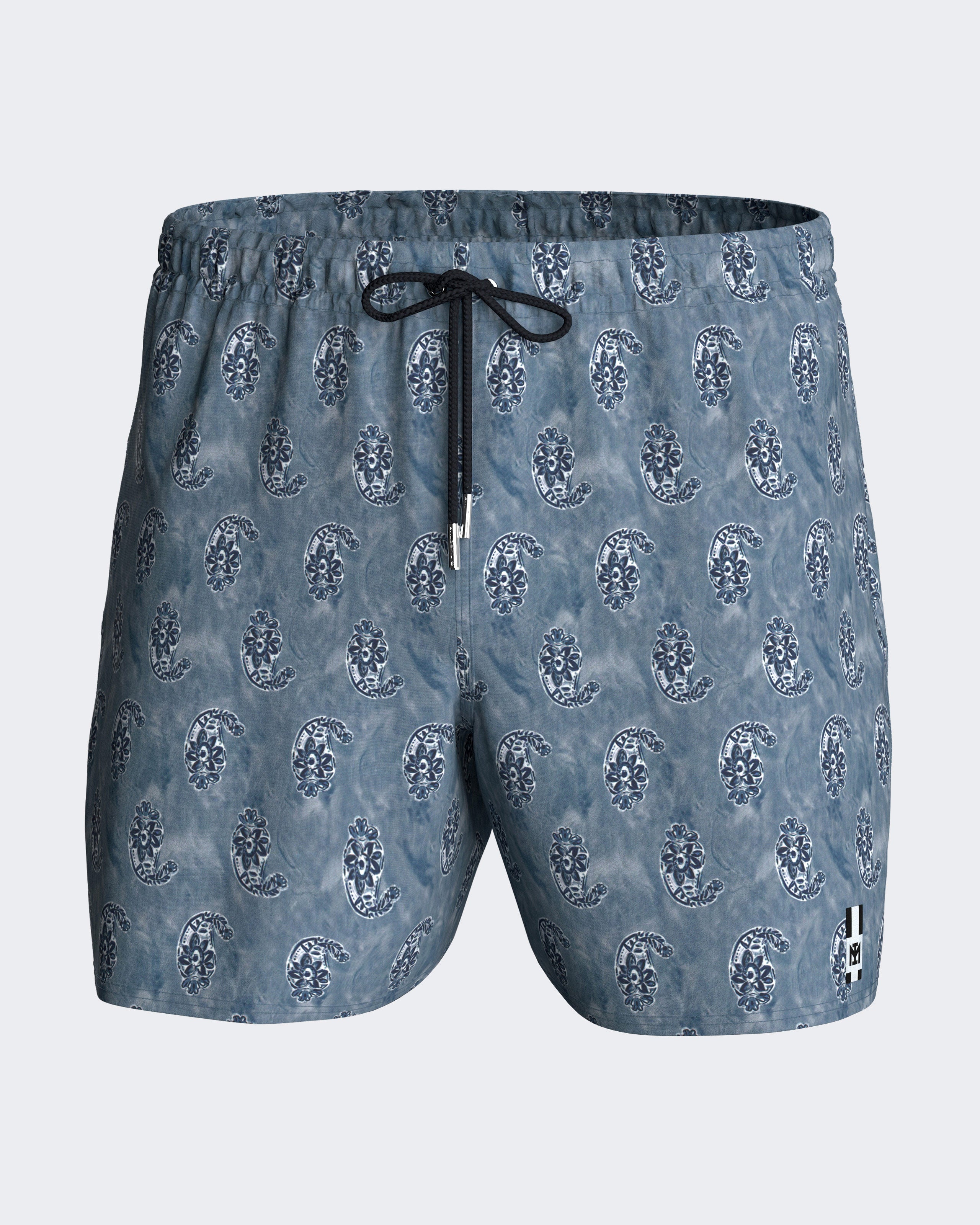 Beach Short Paisley print