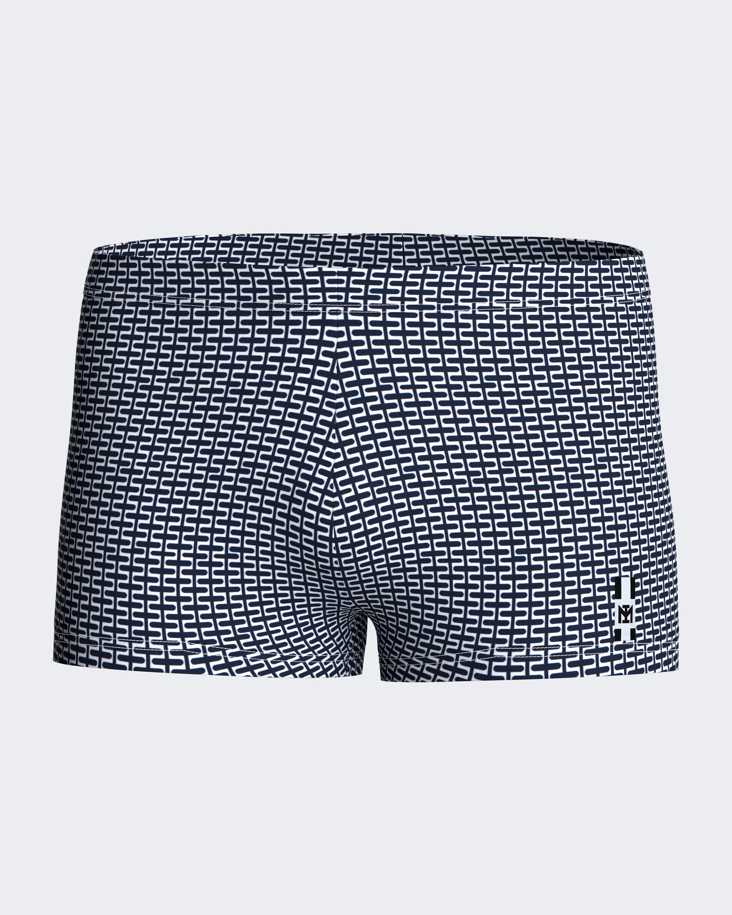 Swim Boxer geometric print