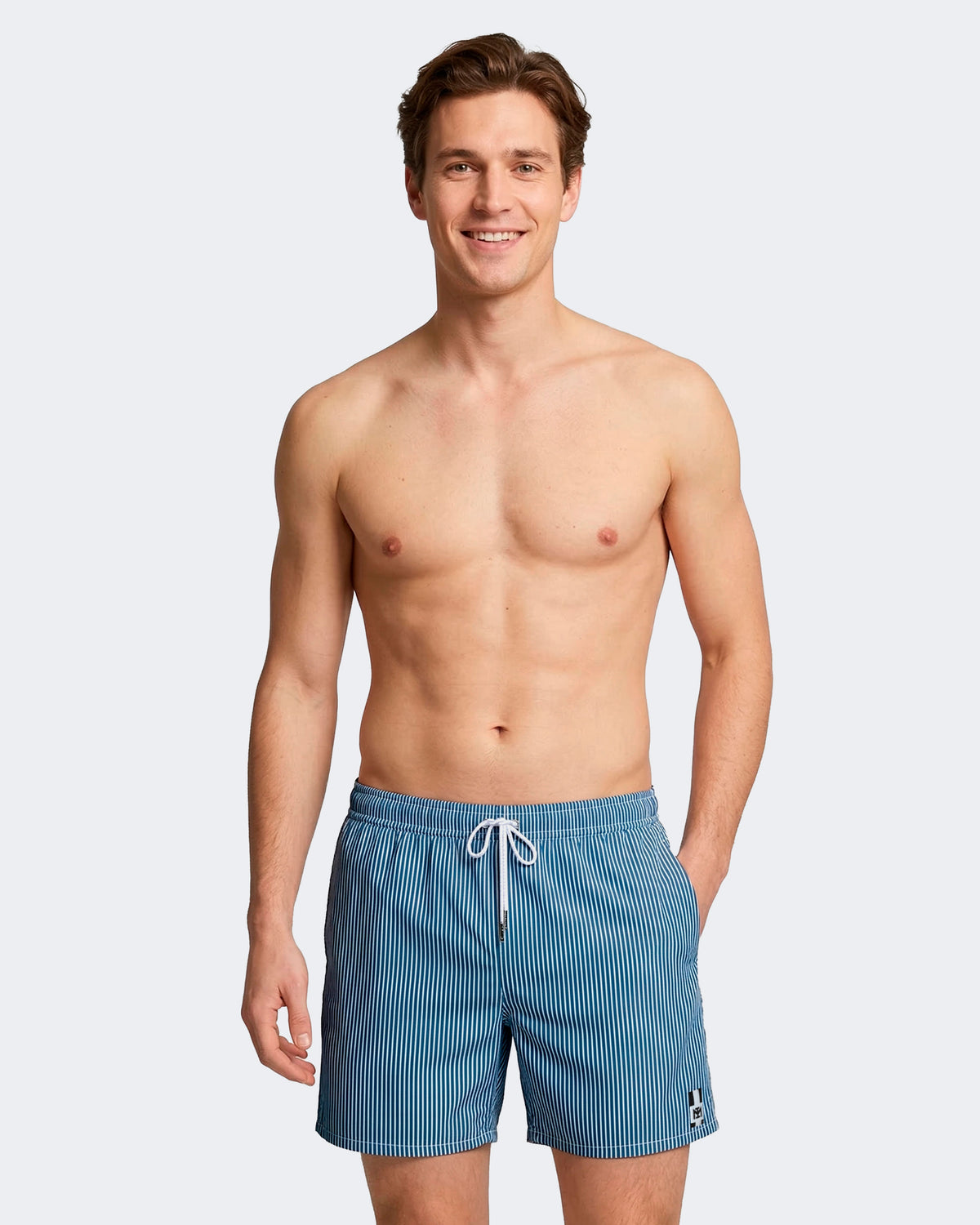 Striped Swimming shorts