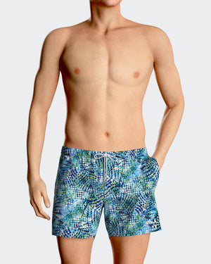 Swim Shorts exotic print