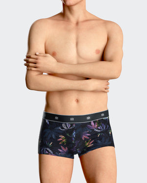 Swim Boxer tropical print