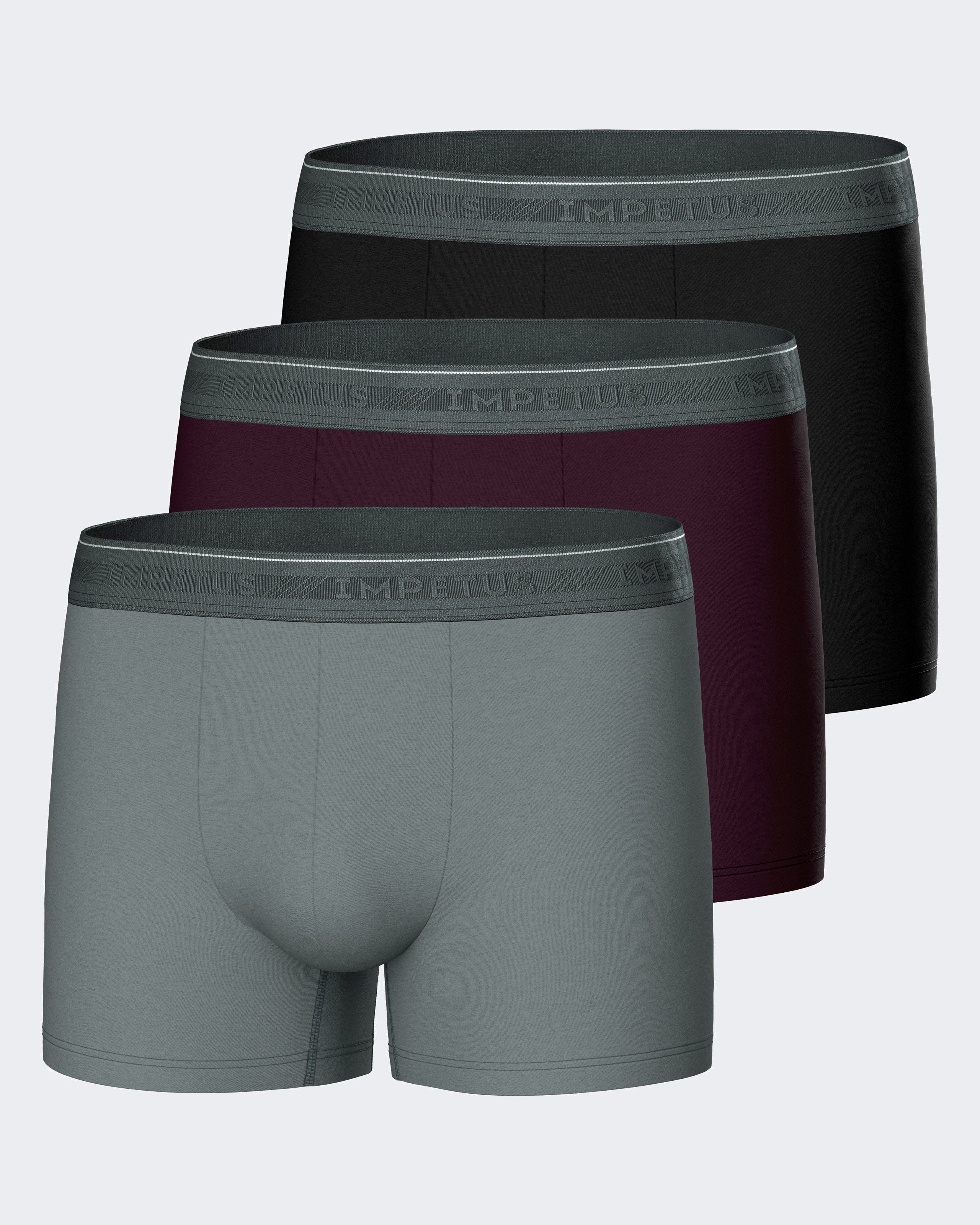 Pack 3 man's boxers Bio Cotton
