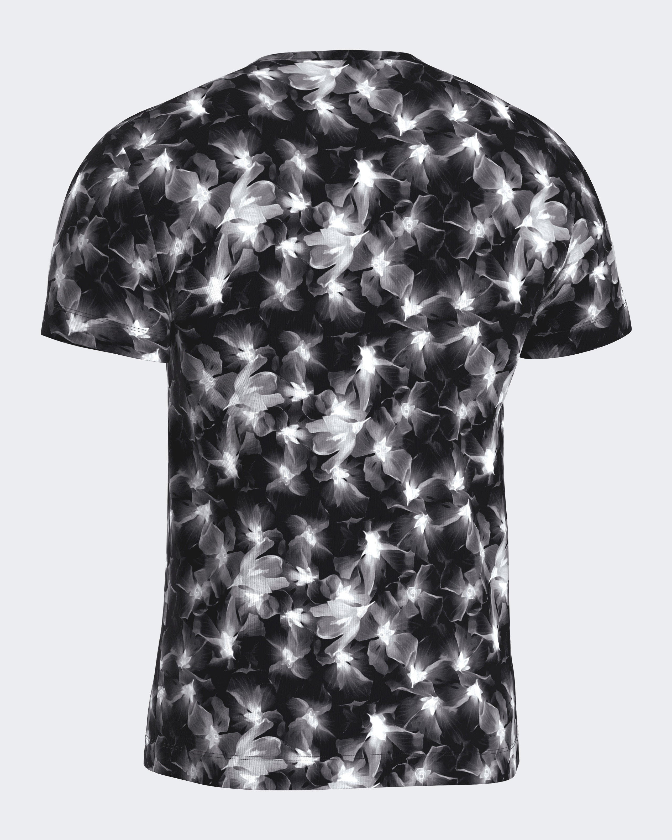 T-shirt de homem estampada em Lyocell