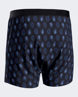 Printed men's boxeshort in Lyocell