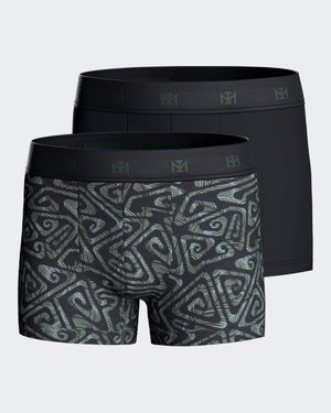Pack of 2 boys' boxer in modal