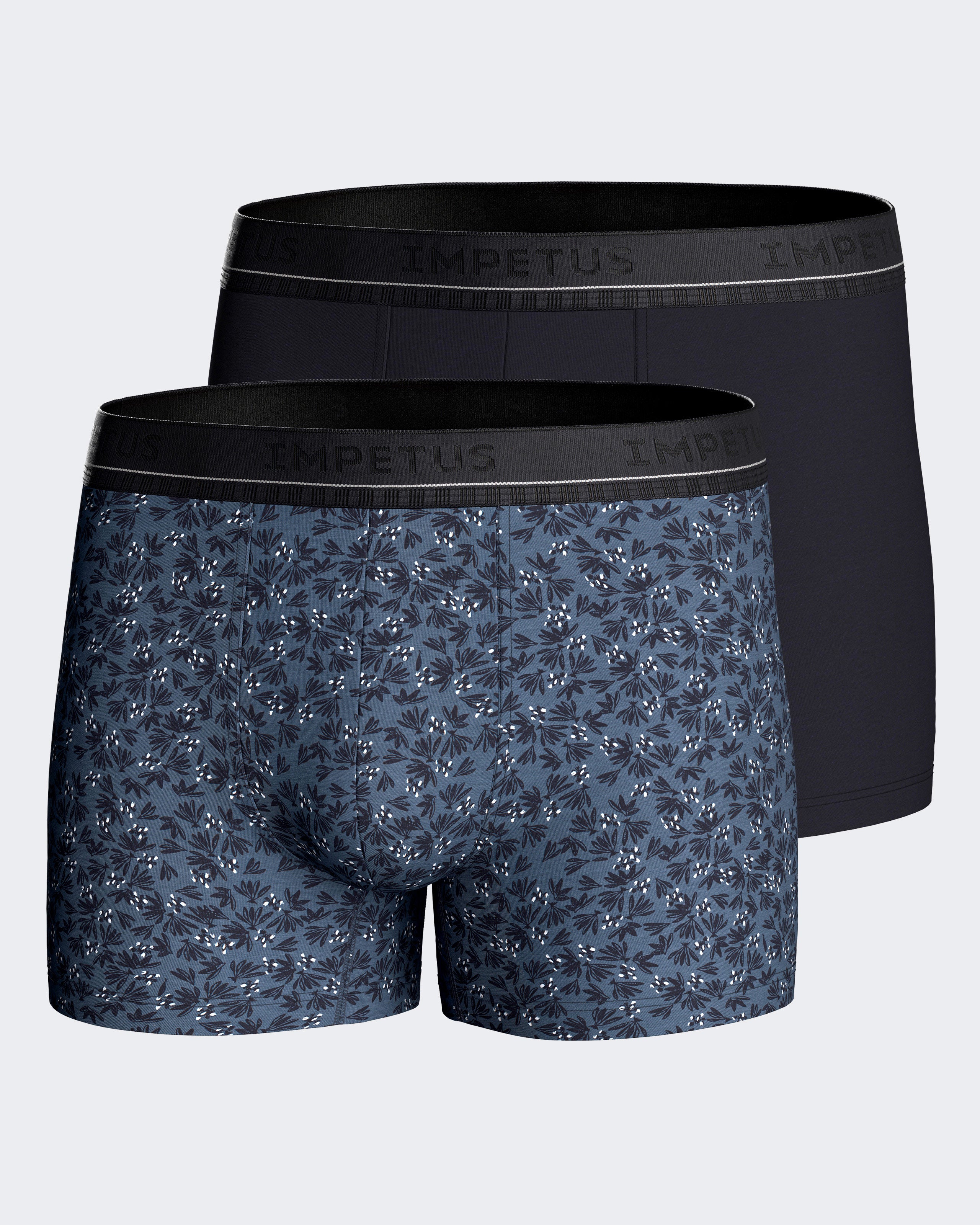 Pack de dois boxers de homem em Lyocell