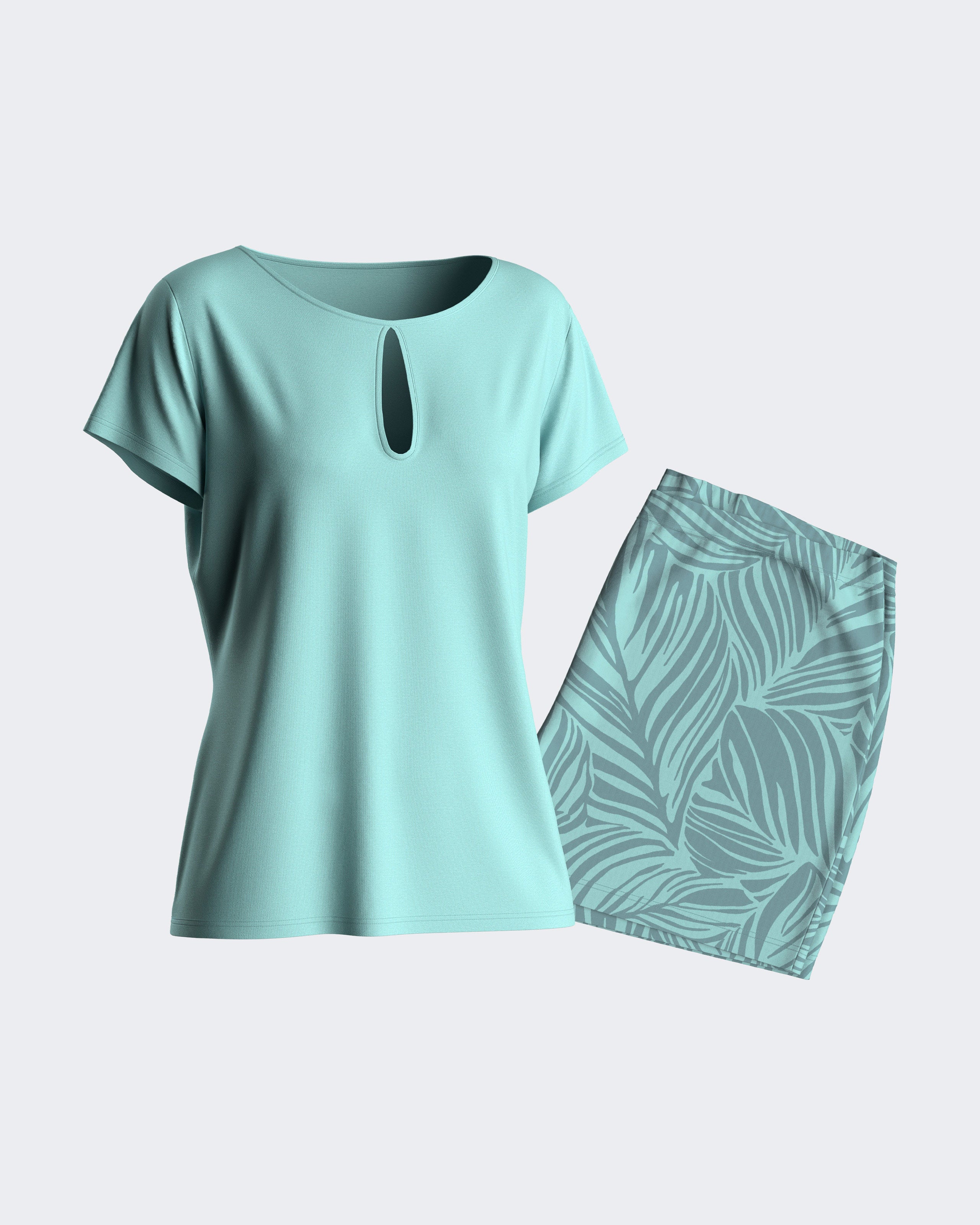 Pyjama de femme court en Coton