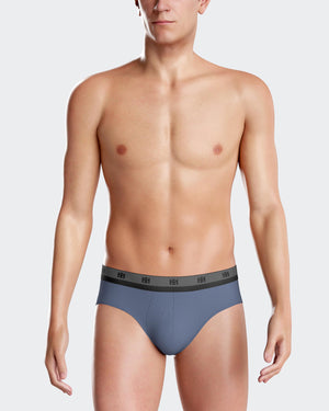 Pack of 2 plain briefs in Lyocell