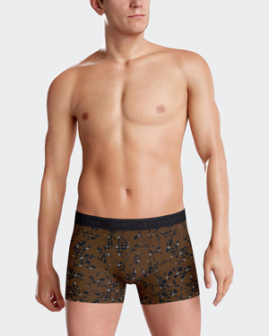 Pack of 2 plain boxers in Cotton Modal