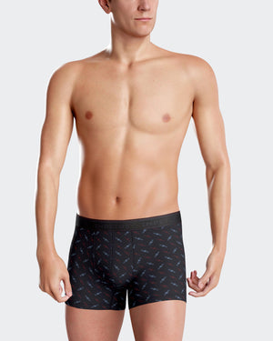 Pack of 2 plain boxers in Cotton Modal