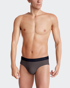 Pack of 2 plain briefs in Cotton