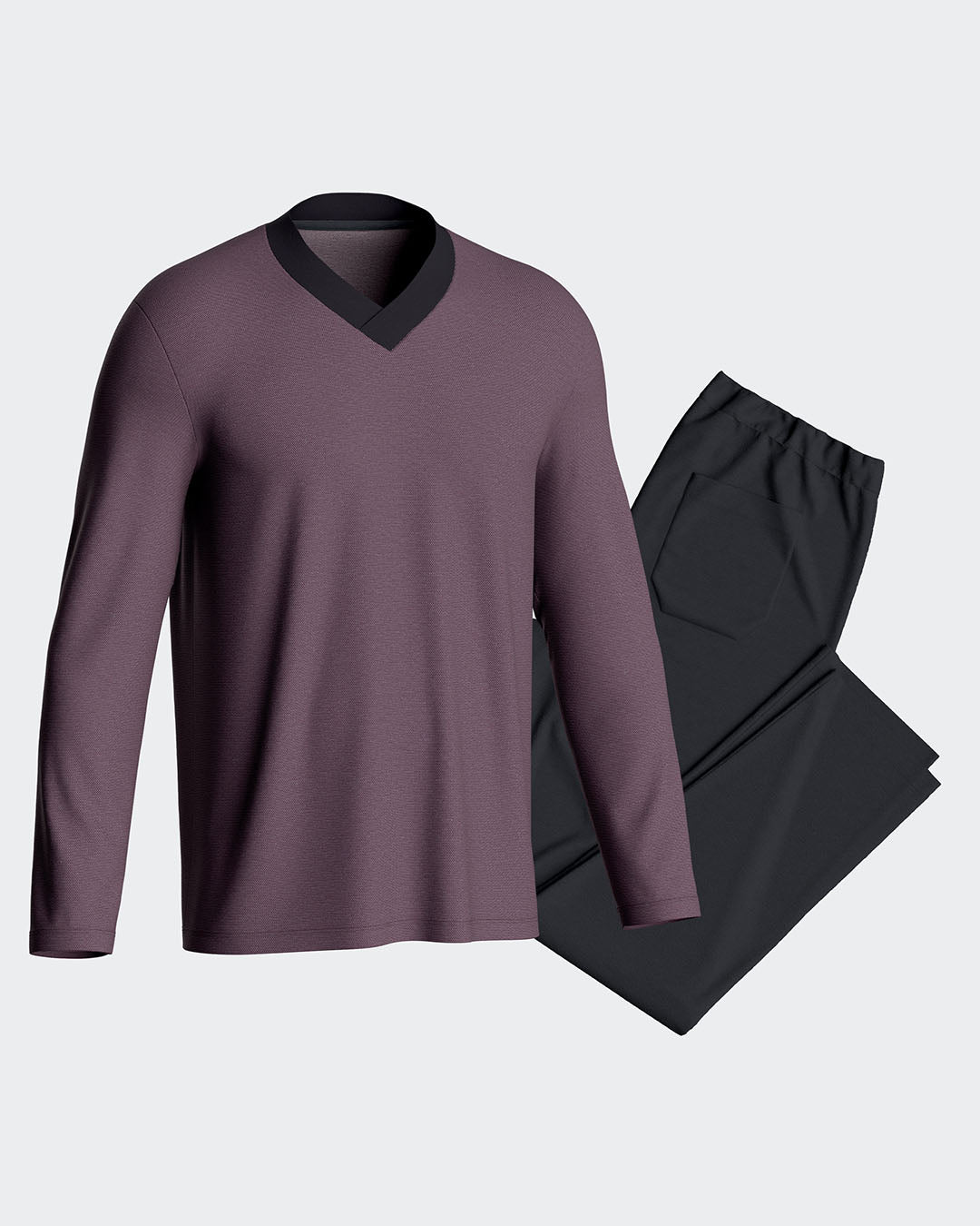 Pijama de hombre térmico en Algodón