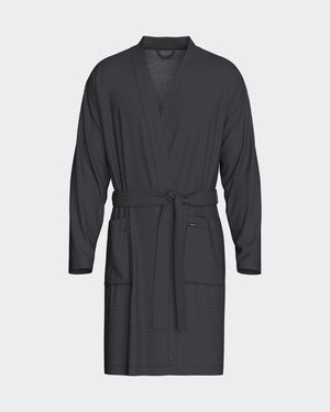 Men's thermal dressing gown in Cotton