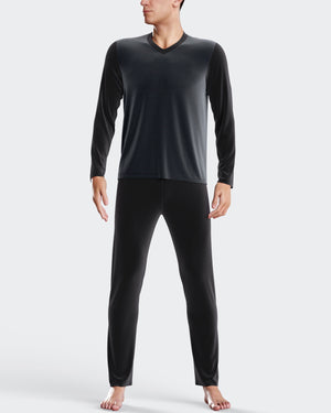 Men's pyjamas in thermal velvet