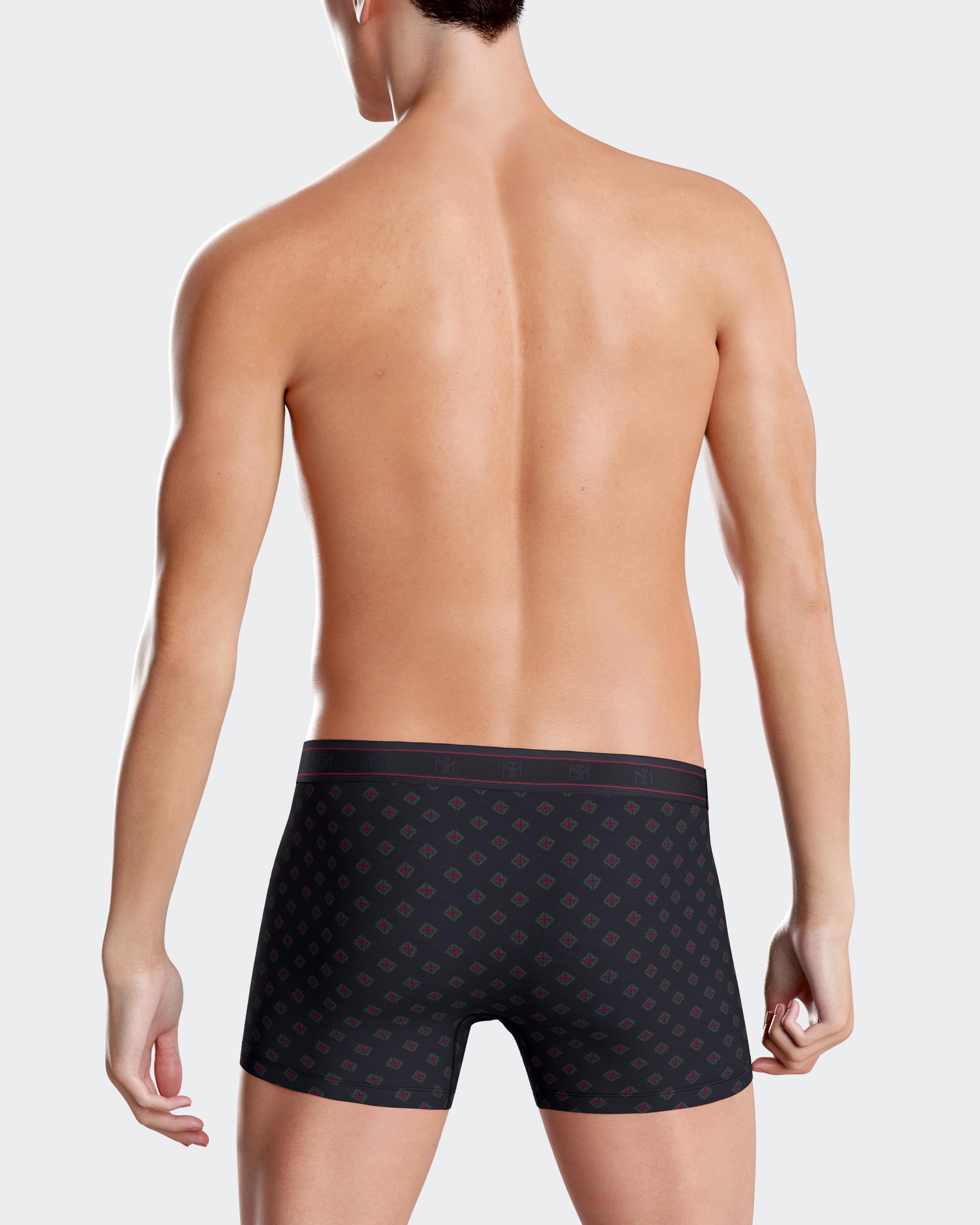 Pack 2 boxers de homem algodão modal