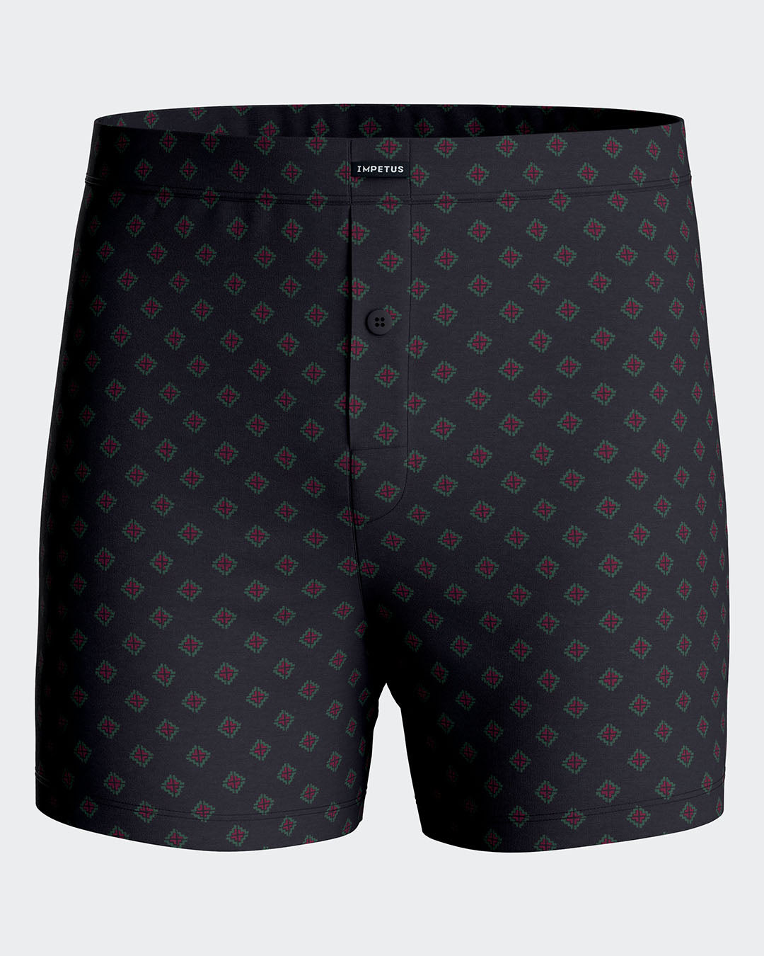 Boxershort de homem com botão em Algodão Modal