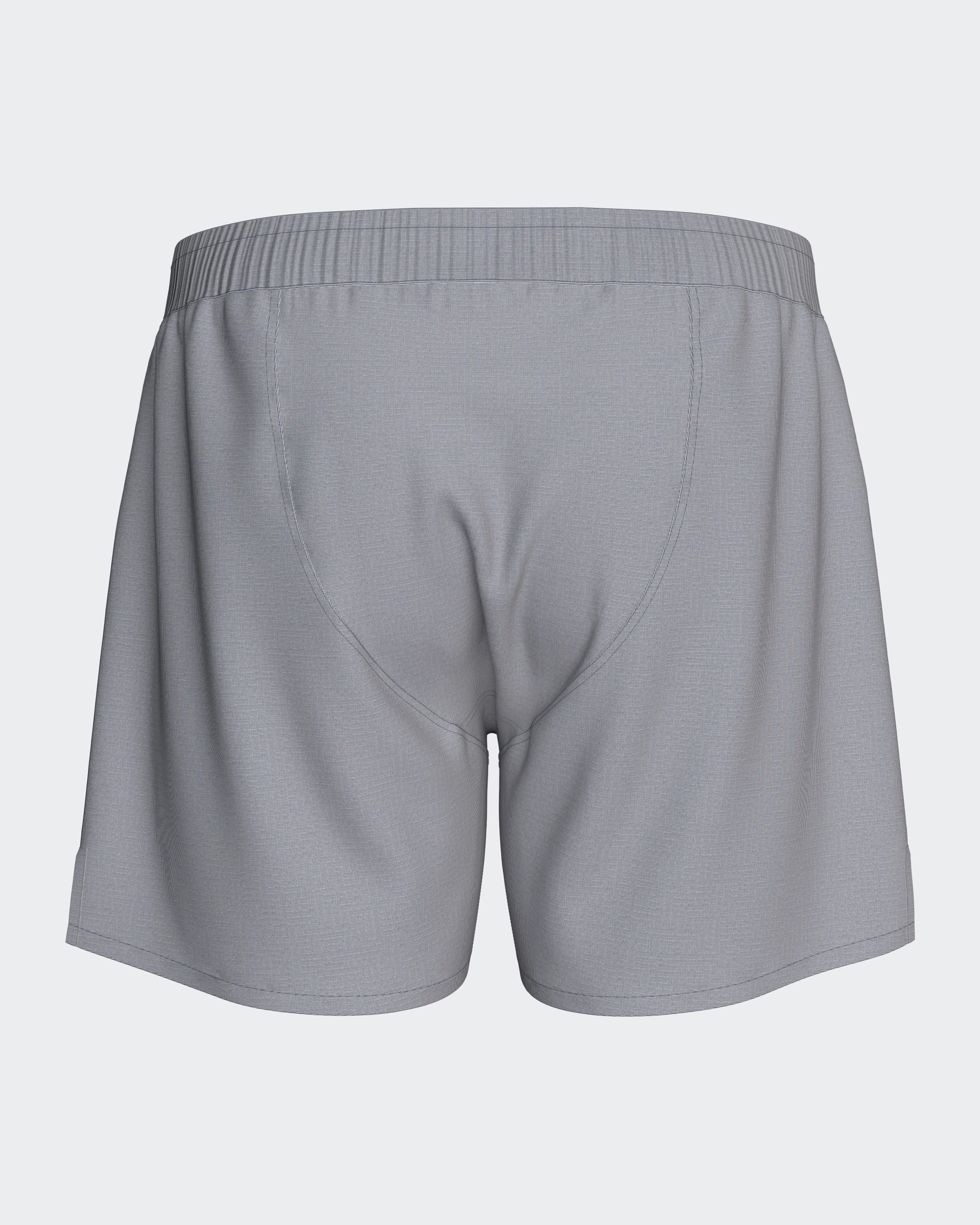 Ensfarvet American Boxershorts