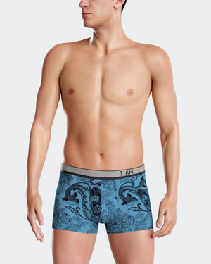 Printed men's boxer Paisley