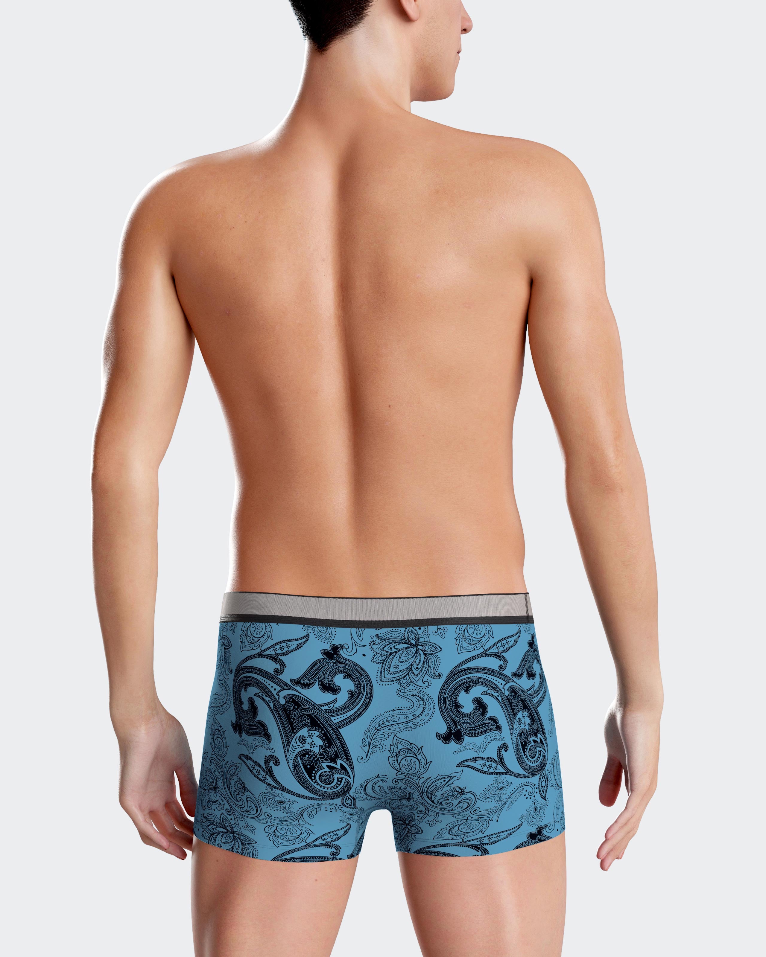 Printed men's boxer Paisley