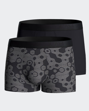 Pack of 2 boxers in Lyocell