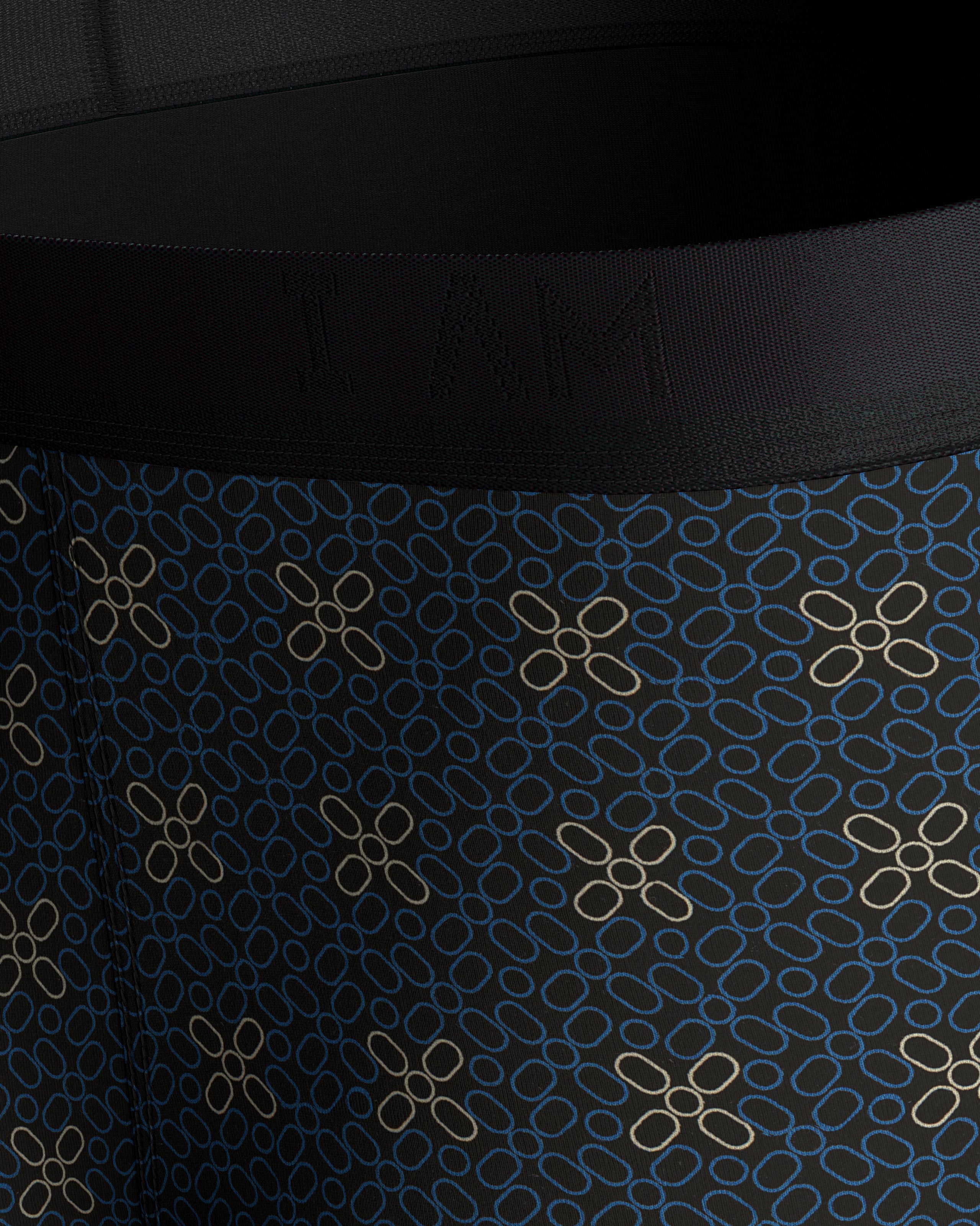 Boxer de homem estampado em Lyocell