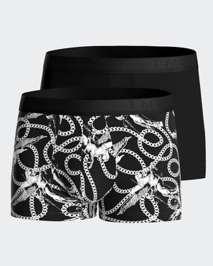 Pack 2 boxers de homem em Lyocell