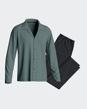 Long pyjamas with button