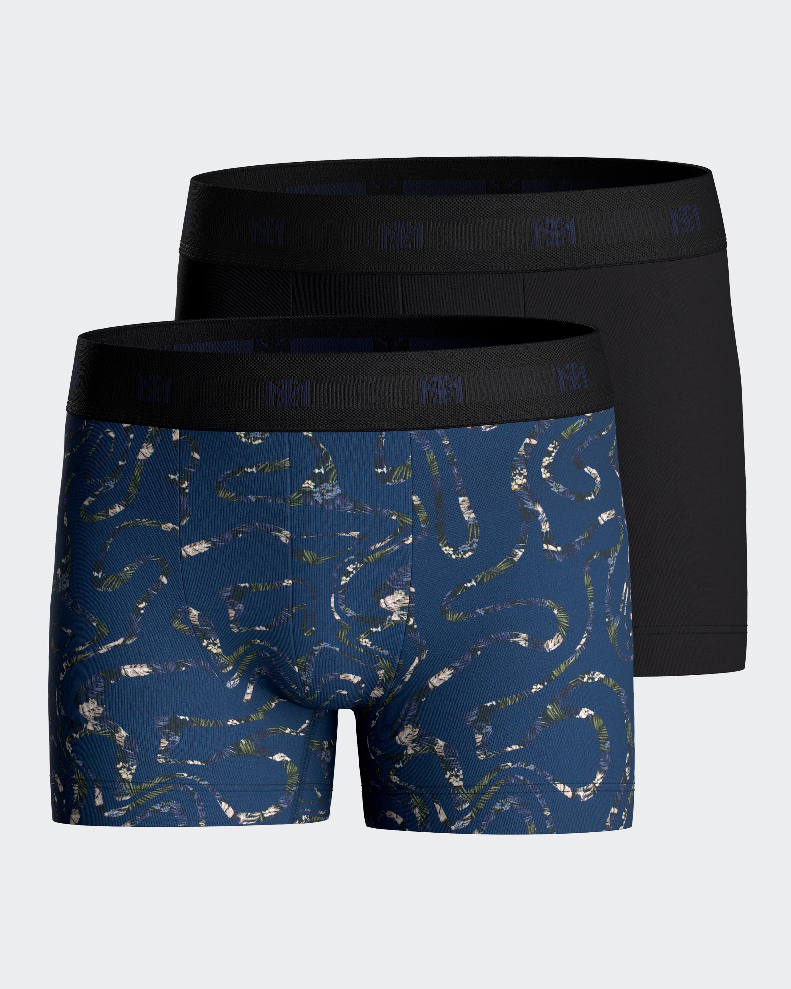 Pack 2 boxers de menino em algodão