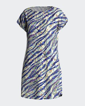 Exotic printed nightgown in Modal