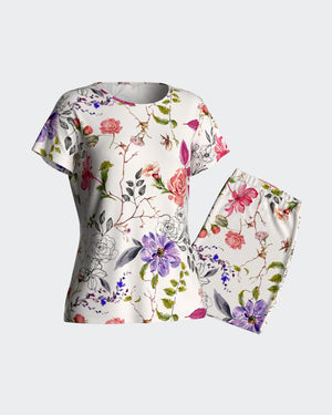 Short pyjama in Lyocell Cotton