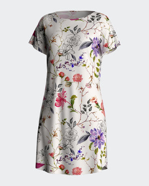 Nightgown in Lyocell Cotton